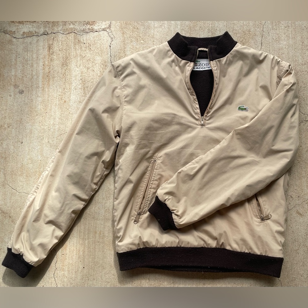Vintage 1970s Lacoste Izod Sweatshirt/Jacket